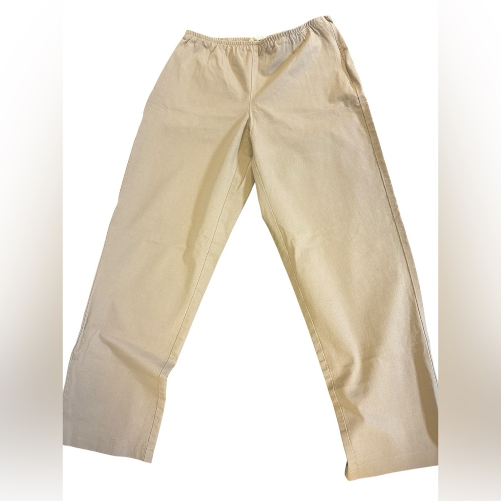 Eileen Fisher Women's Cream Chinos